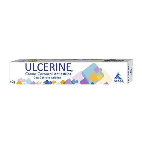 Ulcerine Crema Corporal Antiestrias Tubo X 40G Knop Lab-1