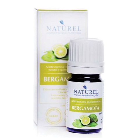 Aromaterapia Aceite esencial Bergamota Naturel 5 mL-0