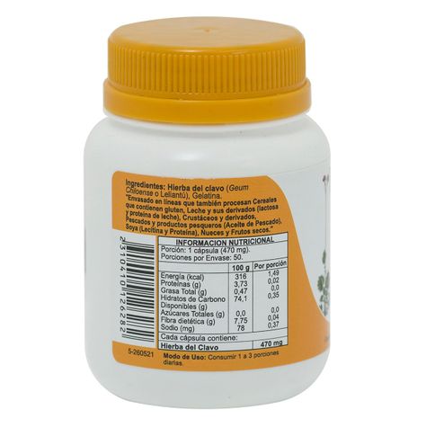 Hierba del clavo 470 mg x 50-2