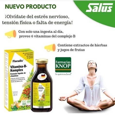 Vitamina B-Komplex 250 mL - Salus-1