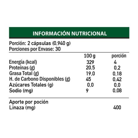 Linaza 400mg x 60 Knop Laboratorios-2