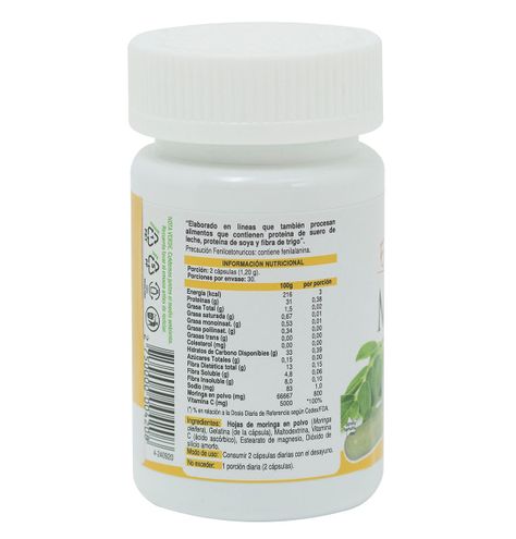 Moringa + Vitamina C x 60-2