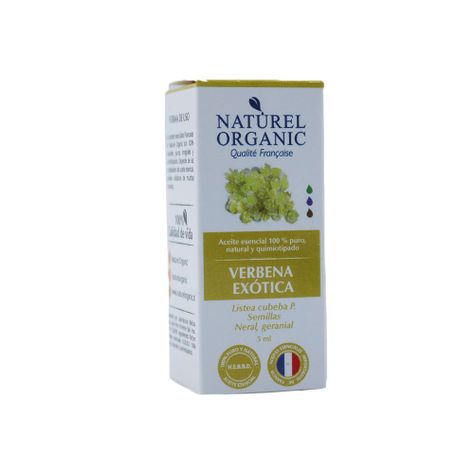 Aromaterapia Aceite esencial Verbena Naturel 5 mL-0