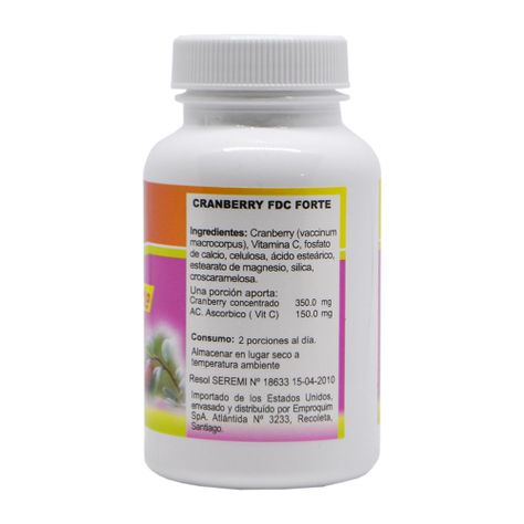 Cranberry forte mg x 60 comprimidos-1