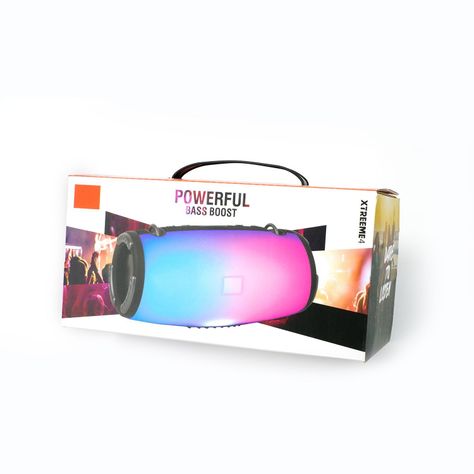 Parlante BLUETOOTH AZUL XTREEME4-7