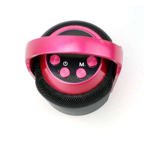 Parlante BlueTooth Rojo SLC-128-1