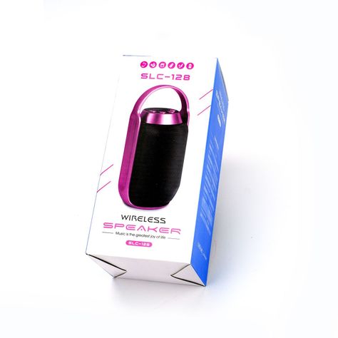 Parlante BlueTooth Negro SLC-128-6