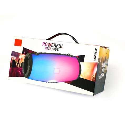 Parlante BLUETOOTH ROJO XTREEME4-7