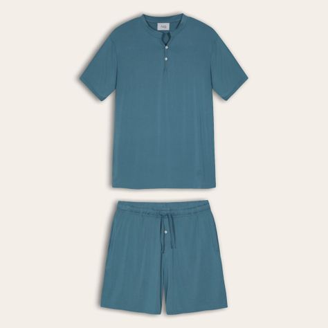 Set Pijama Hombre - Corto - 100% Bambú - Fresco y Suave - Hypnos-0