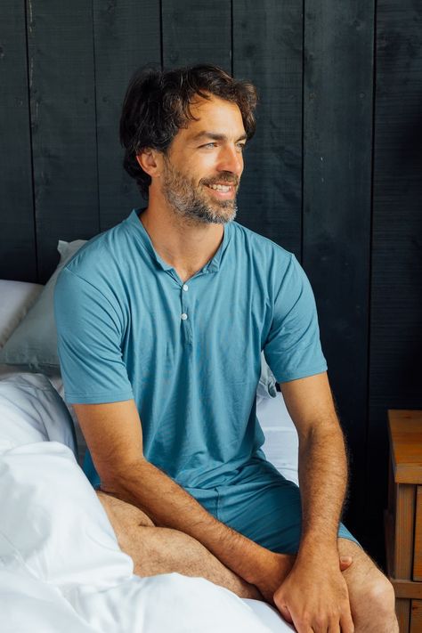 Set Pijama Hombre - Corto - 100% Bambú - Fresco y Suave - Hypnos-1
