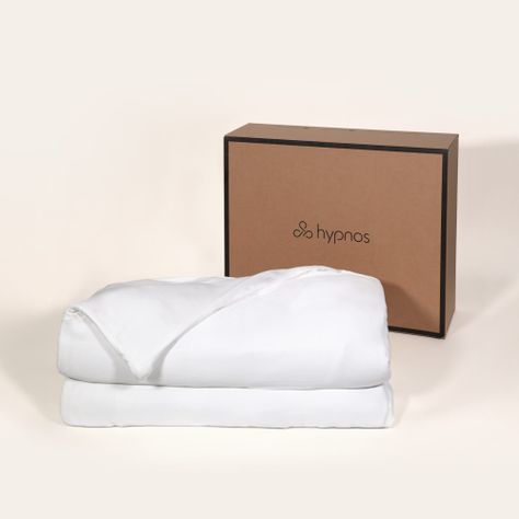 Manta Pesada + Cobertor Bambú Lite - Kids - 3 Kg - Blanco - Hypnos-0
