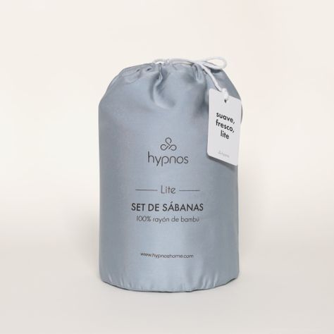 Sábanas Bambú Lite - 100% Bambú - 2 plazas - Celeste - Hypnos-1