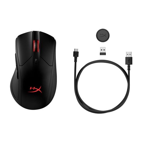 Mouse Hyperx Pulsefire Dart Wireless Gaming-2