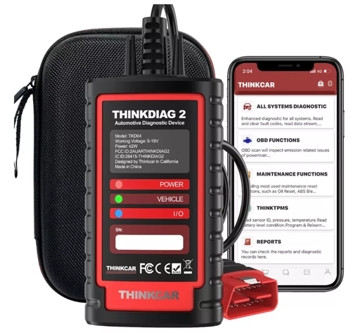 Scanner Automotriz Thinkdiag 2 Thinkcar Bidireccional Ecu Coding-0