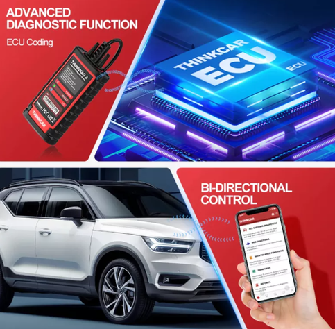 Scanner Automotriz Thinkdiag 2 Thinkcar Bidireccional Ecu Coding-2