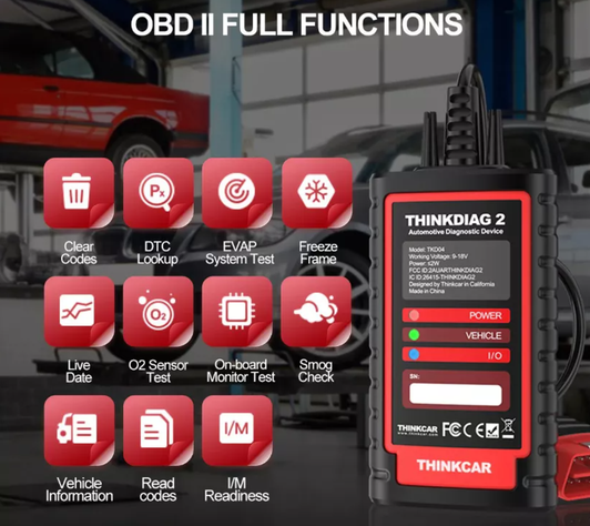 Scanner Automotriz Thinkdiag 2 Thinkcar Bidireccional Ecu Coding-4