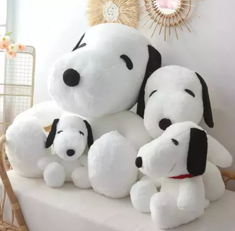 Peluche Snoopy 40cm Blanco Peluche Grande Regalo-3