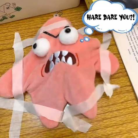 Estrella Enojada, Estrella Loca - Patrick Angry 17cm-1