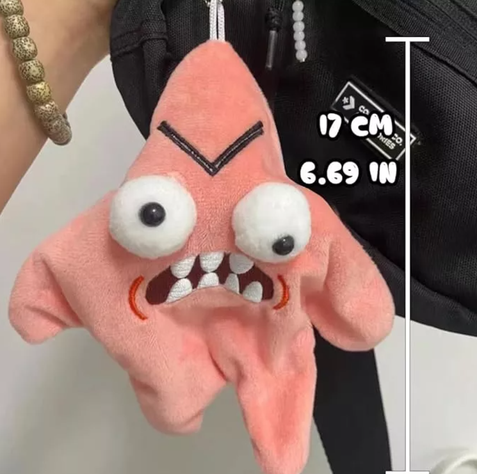 Estrella Enojada, Estrella Loca - Patrick Angry 17cm-2