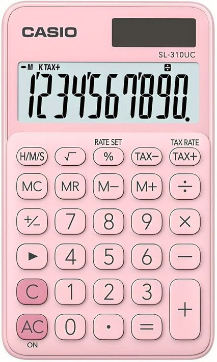 Calculadora CASIO tipo mini escritorio SL-310C  -1