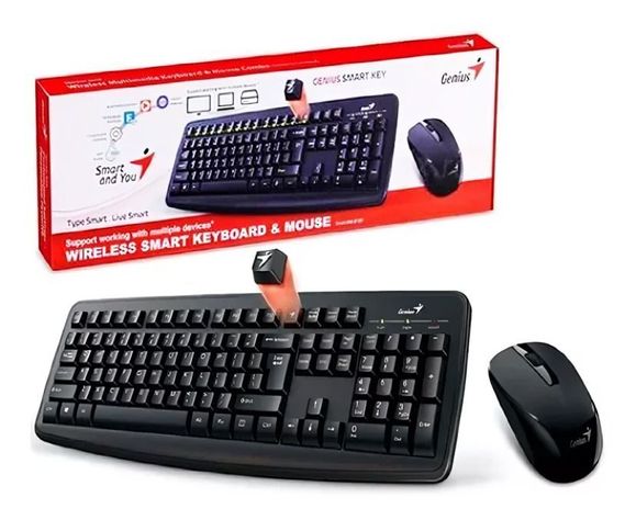  KIT INALAMBRICO KM-8100  SMART, GENIUS KEY-1