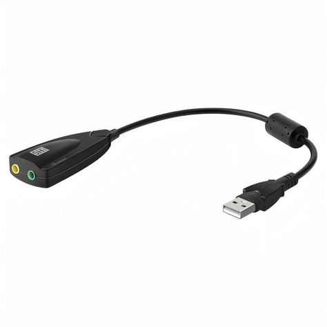 Tarjeta De Sonido Usb 3d Virtual 5hv2 7.1-0