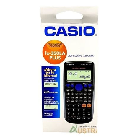 Calculadora CASIO cientifica FX-350LA PLUS -0