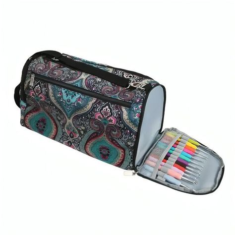 Bolsa De Almacenamiento  con accesorios  Para Tejer-0