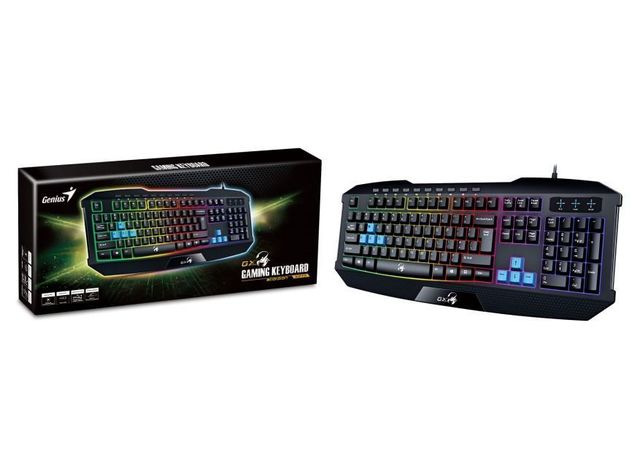 TECLADO SCORPION GAMING KEYBOARD K215 GENIUS-1