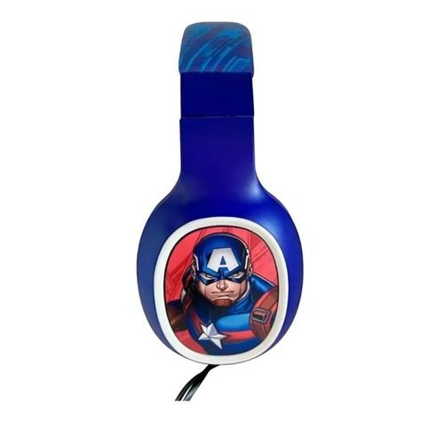 AUDIFONOS   TEEN CAPITAN AMERICA ALAMBRICO-1