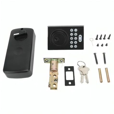 Cerradura Inteligente Para Puerta De Entrada Con Teclado-1