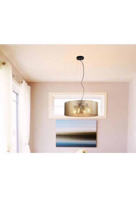 Lámpara Colgante Borgo Oro 4 Luces-1