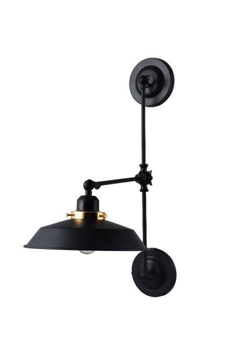 Aplique 1 Luz Milos Negro S-0