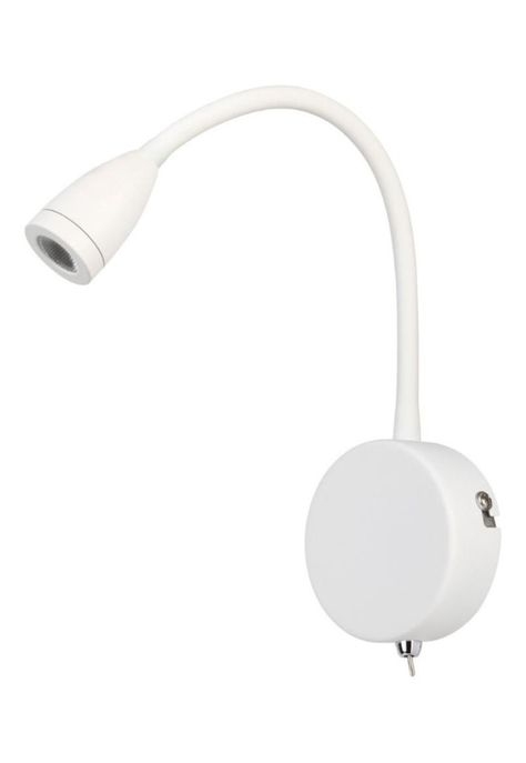Aplique Lectura Led Zoom 3w Luz Cálida Blanco Con Switch-0