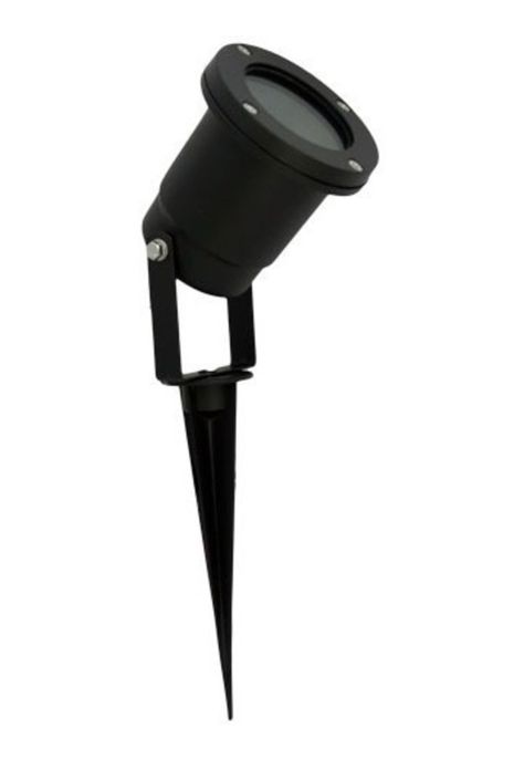 Pack 3 Estacas Gardenlux Ip54 Negro Gu10-1