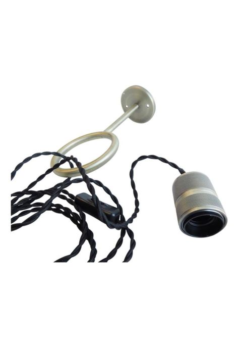 Aplique Lowell 1 Luz Negro Ajustable D12,5cm-2