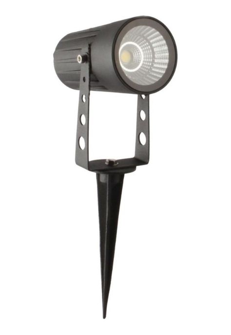 Estaca Led Cob 7w Luz Cálida Ip65-0