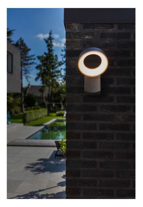 Aplique Meridian Lutec Led 14w Luz Cálida Ip54-3