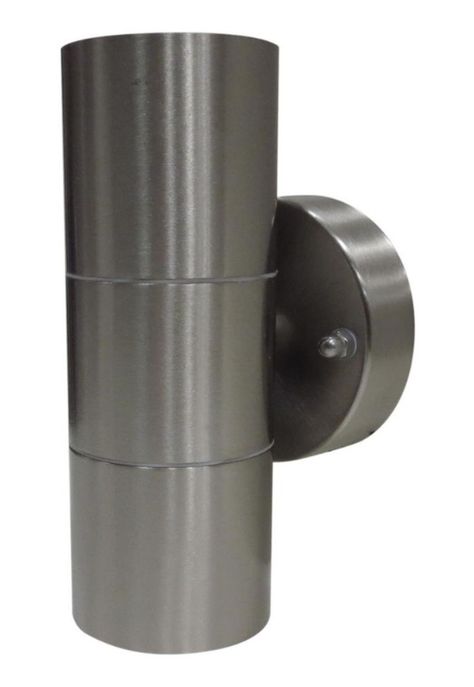 Aplique Muro Cil Ii Bidireccional Acero Inoxidable-0