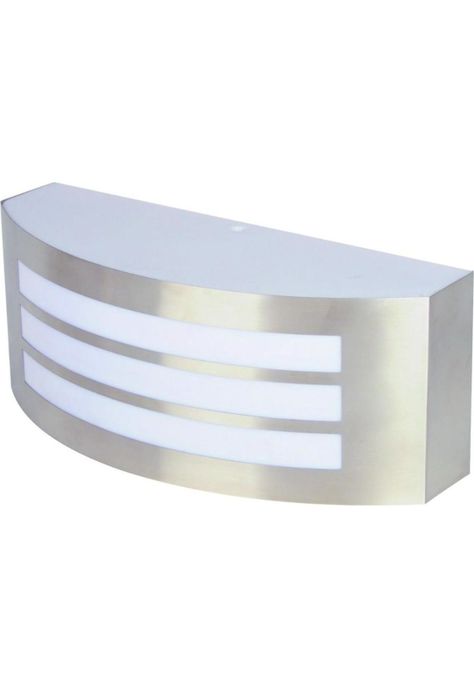 Aplique Wind Straps Acero Inoxidable Policarbonato Ip44 E27-0