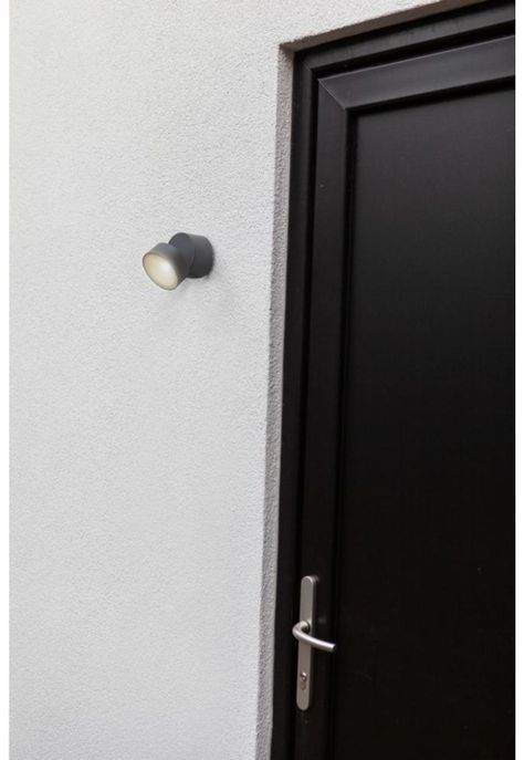 Aplique Lutec Trumpet Negro 8w 4000k Ip44-2