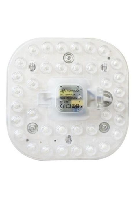 Placa Led Smd 18w Luz Cálida Iman C/driver Hpf-0