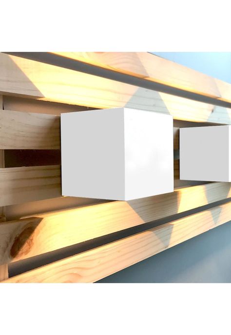 Aplique Vuoi Led 2x3w Luz Cálida Bi Direccional Blanco Mate-1