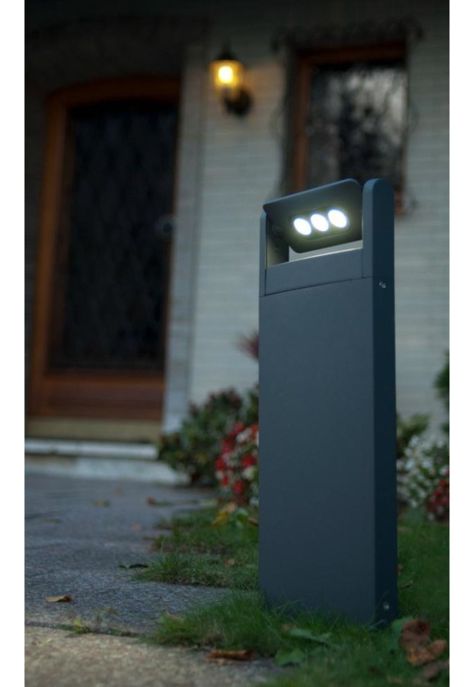 Poste Led 53cm Dirigible 9w Luz Blanco Neutro Lutec-1