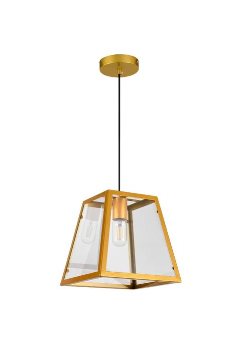 Lámpara Colgante Vanko 1 luz Dorado-0