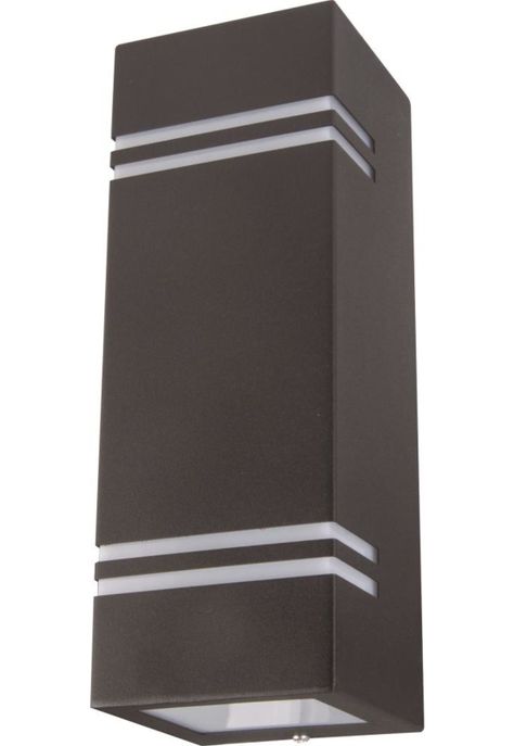 Aplique Exterior Bika Bidireccional Negro-0