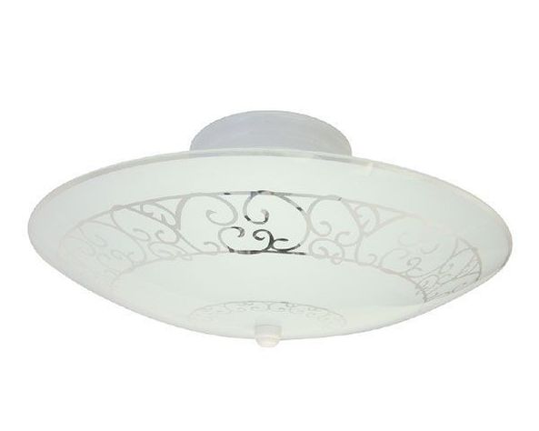 Plafón 40020 Vidrio Flora 2 Luces-1