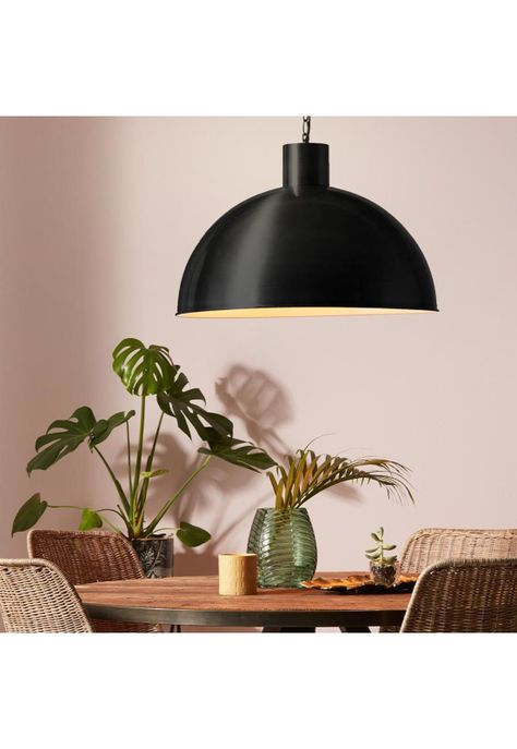 Lámpara Colgante Ekelund XL Negro-1