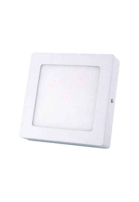 Panel LED Cuadrado Sobrepuesto 12W Luz Cálida 17X17CM-0