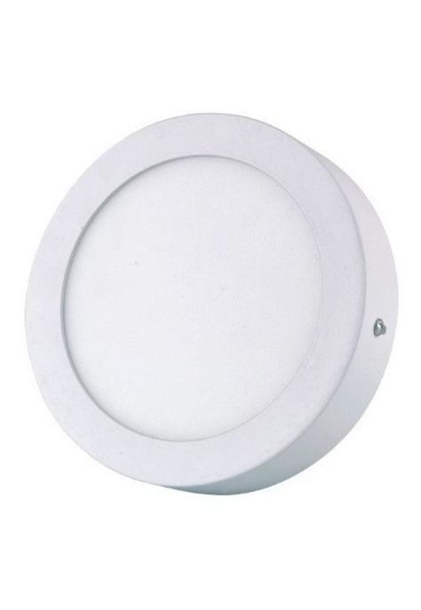 Panel Led Circular 6w Luz Blanco Frío Sobrepuesto D12cm-0